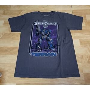 StarCraft Terran T Shirt Blizzard Size Small